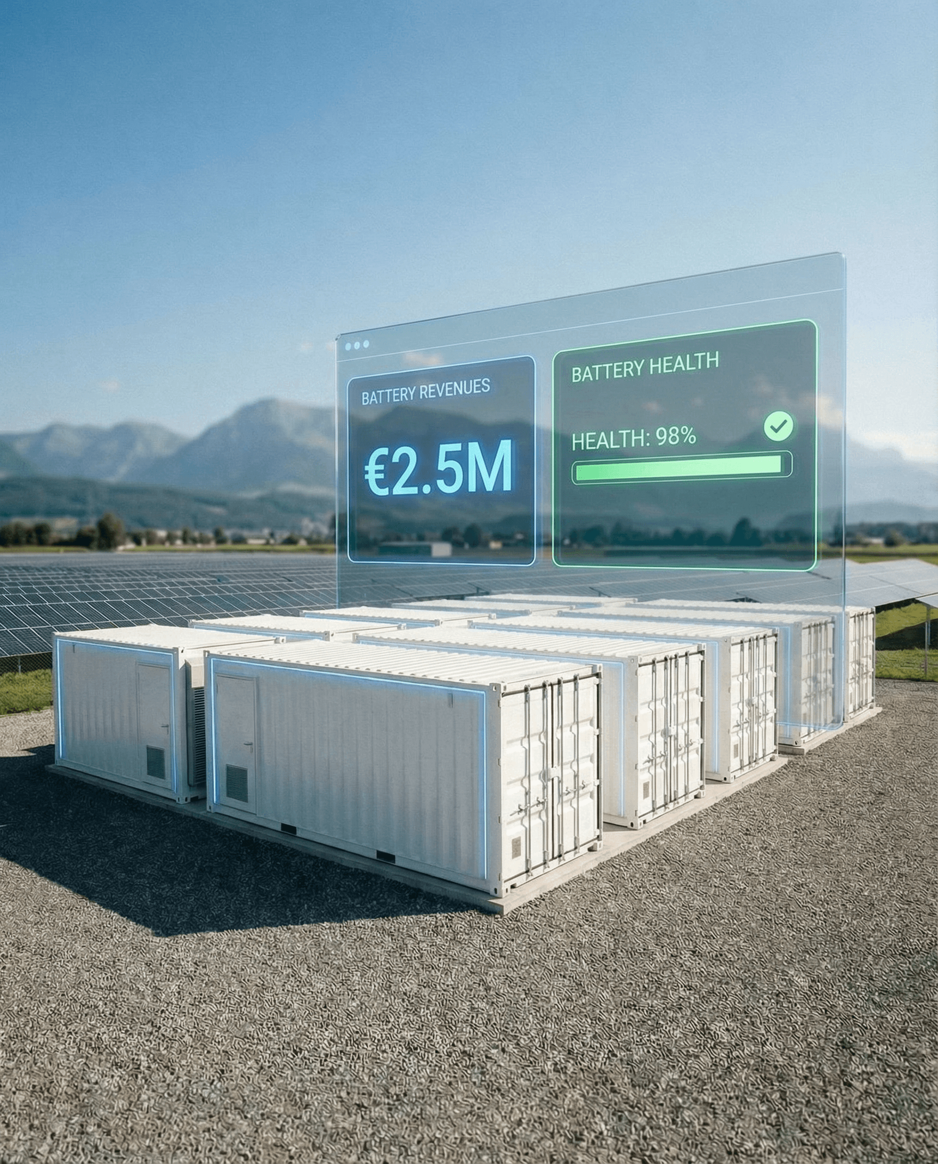 Carina Power dashboard